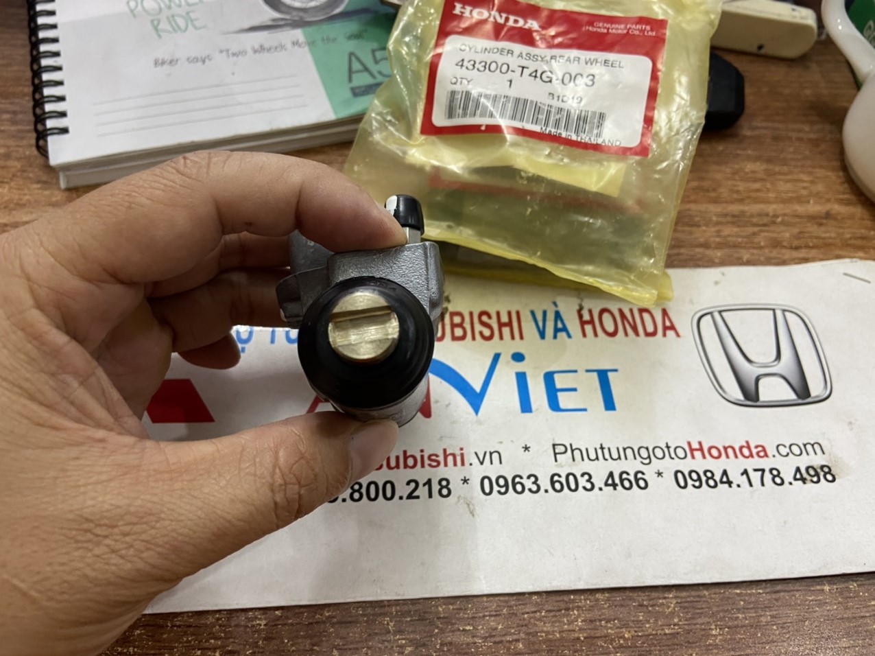 Xy lanh phanh sau xe Honda CITY